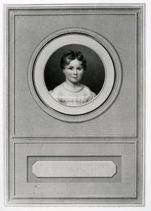 Portrait of Augusta Ada Byron, Engraved by Edward Scriven